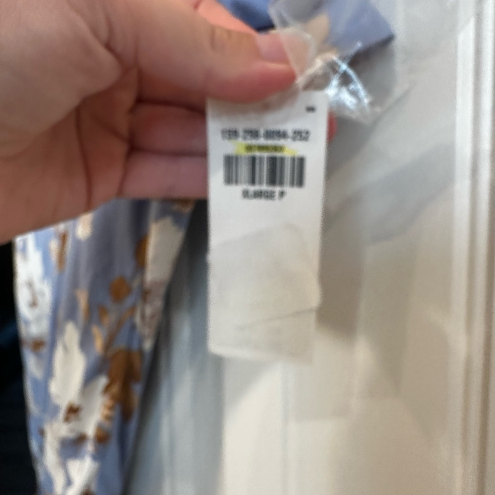 Abercrombie & Fitch Blue Floral High Low Dress - Picture 3 of 9
